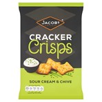 Jacobs Sour Cream & Chive Cracker Crisps 150g