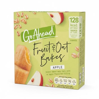 Go Ahead 6 Apple Fruit & Oat Bakes 210g