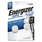 Energizer 2032 Ultimate Lithium Coin Battery 2 Pack