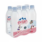 Evian Natural Mineral Water 6 x 50cl