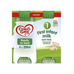 Cow & Gate 1 First Infant Milk from Birth Multipack 4 x 200ml (800ml)