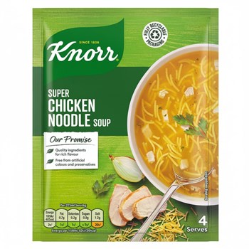Knorr  Soup Mix Super Chicken Noodle 4x 51 g 
