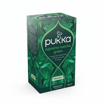 Pukka 20 Organic Supreme Matcha Green Tea Sachets 30g