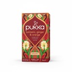 Pukka 20 Organic Turmeric, Ginger & Orange Herbal Tea Sachets 36g
