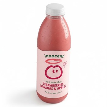 Innocent Strawberries Bananas & Apples Fruit Smoothie 750ml