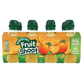 Robinsons Fruit Shoot Orange 8 x 200ml