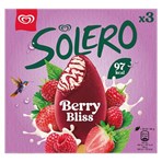 Solero  Ice Cream Sticks Berry Bliss 3x 90 ml 