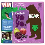 Bear Real Fruit Yoyos Brilliant Blackcurrant 5 x 20g