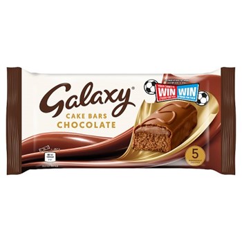 Galaxy 5 Cake Bars Chocolate