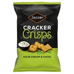 Jacobs Cracker Crisps Sour Cream & Chive 150g