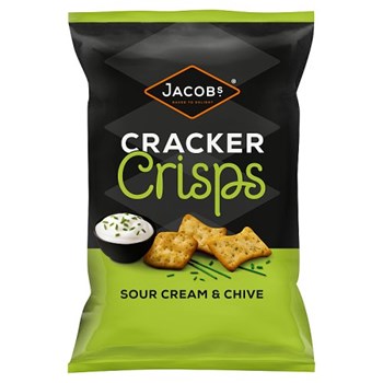 Jacobs Cracker Crisps Sour Cream & Chive 150g
