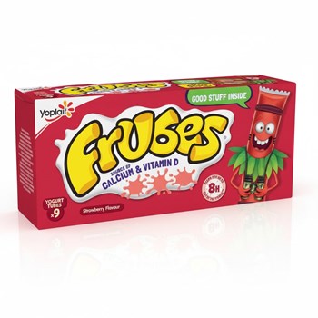 Frubes Kids Strawberry Flavour Yoghurt Tubes 9 x 37g (333g)