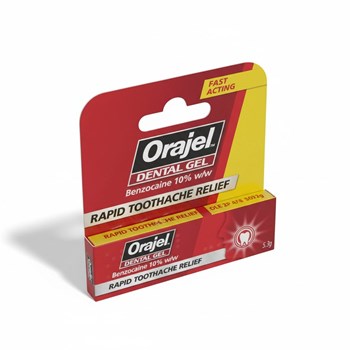Orajel Dental Gel Benzocaine 10% w/w 5.3g