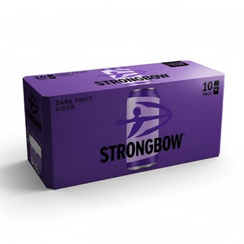 Strongbow Dark Fruit Cider Cans 10 x 440ml