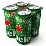 Heineken Original Pure Malt Lager Cans 4 x 440ml