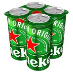 Heineken Original Pure Malt Lager Cans 4 x 440ml