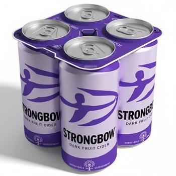 Strongbow Dark Fruit Cider Cans 4 x 440ml