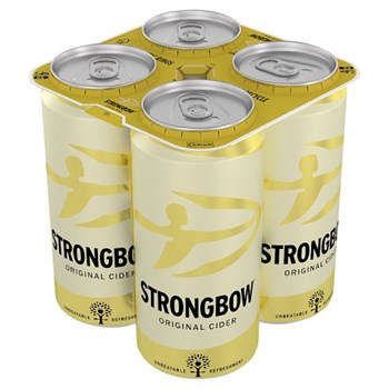 Strongbow Original Cider Cans 4 x 440ml