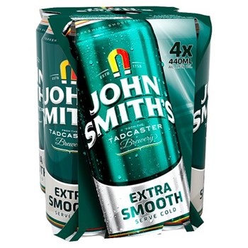 John Smith's Extra Smooth Ale Cans 4 x 440ml