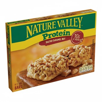 Nature Valley Protein Salted Caramel Nut 4 x 40g (160g)