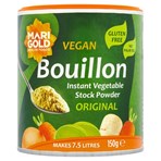 Marigold Health Foods Original Vegan Bouillon Instant Vegetable Stock Powder 150g