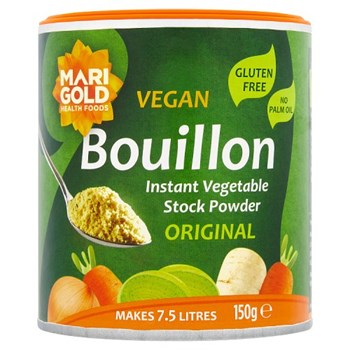 Marigold Health Foods Original Vegan Bouillon Instant Vegetable Stock Powder 150g