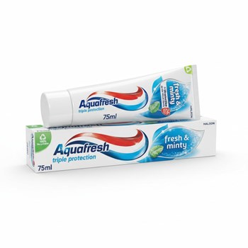Aquafresh Fresh and Minty Toothpaste, 75 ml