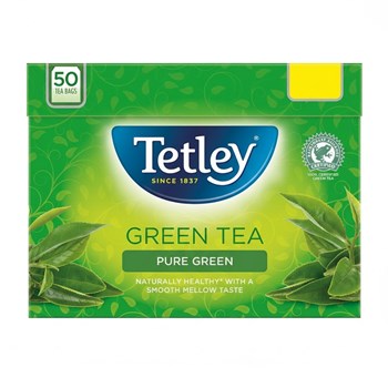 Tetley Pure Green 50 Tea Bags 100g