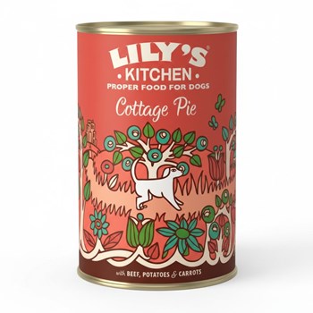 Lily's Kitchen Cottage Pie Adult Wet Dog Food 400g