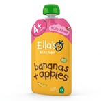 Ella's Kitchen Organic Bananas and Apples Baby Pouch 4+ Months 120g