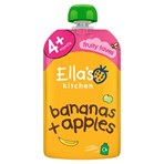 Ella's Kitchen Organic Bananas and Apples Baby Pouch 4+ Months 120g