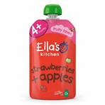 Ella's Kitchen Organic Strawberries and Apples Baby Pouch 4+ Months 120g