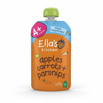 Ella's Kitchen Apples Carrots + Parsnips from 4 Months 120g