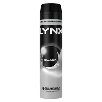 Lynx  Anti-Perspirant Aerosol Black 250 ml 