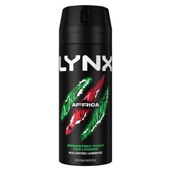 Lynx  Aerosol Body Spray Africa 150 ml 
