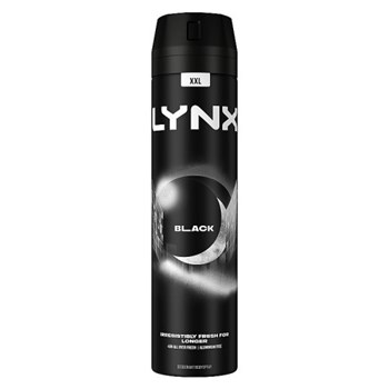 Lynx  Aerosol Body Spray Black 250 ml 