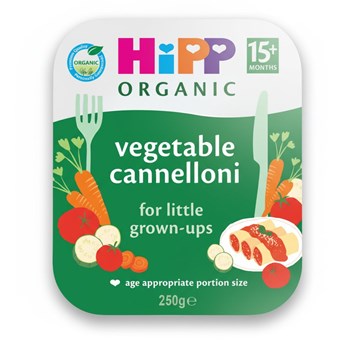 HiPP Organic Vegetable Cannelloni for Little Grown Ups 15+ Months 250g