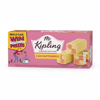 Mr Kipling 5 Mini Battenbergs