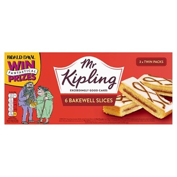 Mr Kipling 6 Bakewell Slices