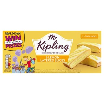 Mr Kipling 6 Lemon Layered Slices