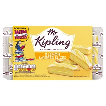 Mr Kipling 8 Lemon Layered Slices