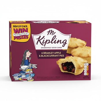 Mr Kipling 6 Bramley Apple & Blackcurrant Pies