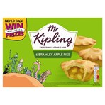 Mr Kipling 6 Bramley Apple Pies