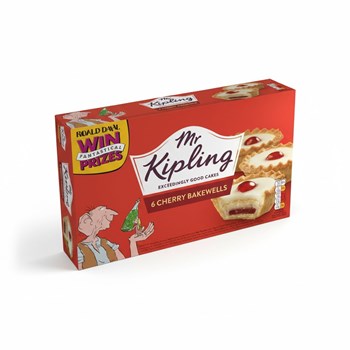 Mr Kipling 6 Cherry Bakewells