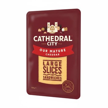 Cathedral City Large Slices for Sandwiches 150g