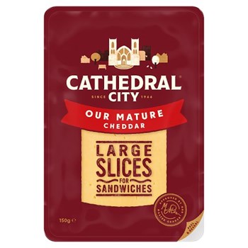 Cathedral City Large Slices for Sandwiches 150g