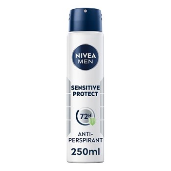 NIVEA NIVEA MEN 72h Sensitive Protect Anti-perspirant Spray 250ml 250ML