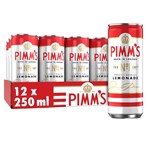 Pimm's No. 1 Cup & Lemonade Ready to Drink 5.4% vol 12 x 250ml Can