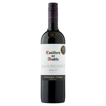 Casillero del Diablo Merlot Red Wine Chile 75cl