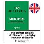 10Motives Menthol Refills 16mg (4's pack)